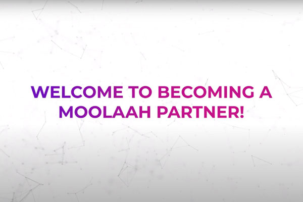 An image welcoming audience to become a company partner